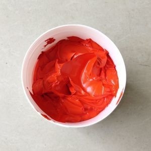 SC-4500 Impressão de tela de algodão tinta de carimbo de tecido vermelho fluorescente personalizado