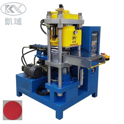 Máquina de etiquetar silicone industrial 50T Máquina de fazer etiquetas de borracha para produção de vestuário de trabalho