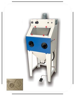 Bom preço. Máquina de fabricação de chaveiros de silicone metal Máquina de sopro de areia para molde on-line